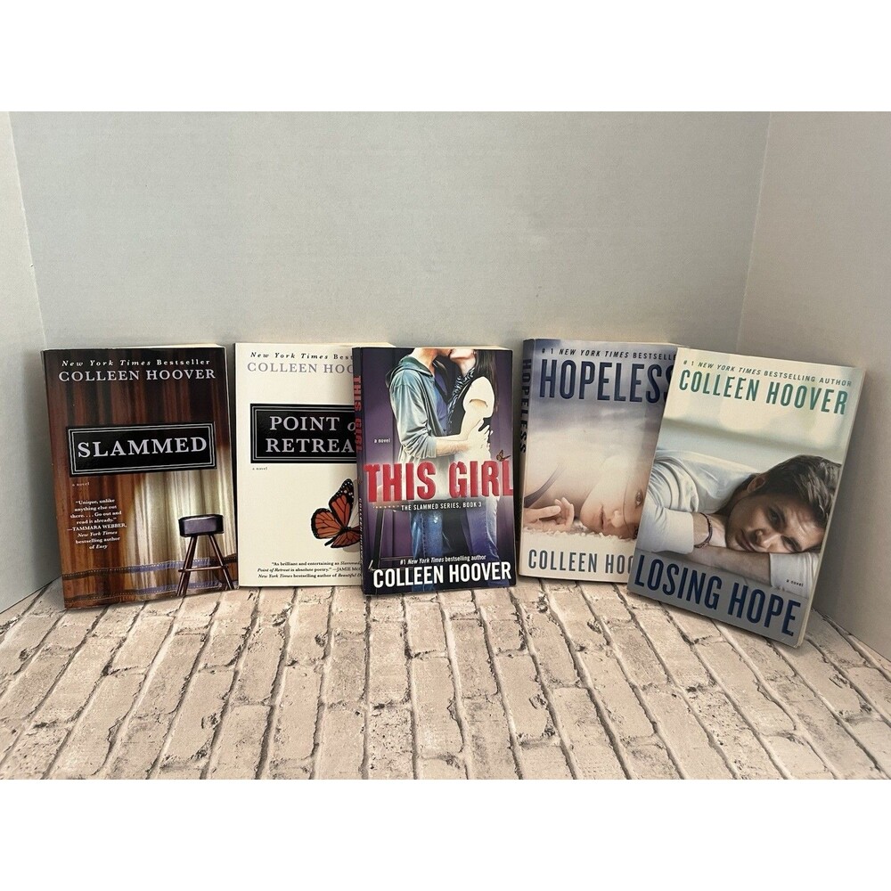 Colleen Hoover 5-Book Paperback Set – Slammed, Hopeless & More | Romance Bundle - Picture 2 of 4